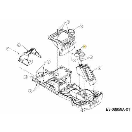COUVERCLE DE DIRECTION 731-11032 ORIGINAL MTD | NewgardenParts.com