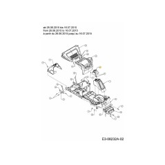 COUVERCLE DE DIRECTION 731-09494 ORIGINAL MTD | NewgardenParts.com