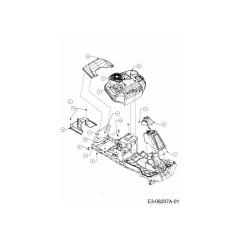 COUVERCLE DE DIRECTION 731-09382 ORIGINAL MTD | NewgardenParts.com