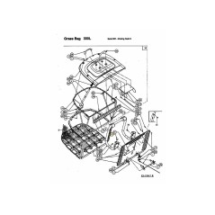 CAP:TUBE:SUPT 300L/250L BAG 731-04048 ORIGINAL MTD