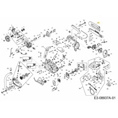 Abdeckung Führungsschiene 092.63.475 Original MTD | NewgardenParts.com