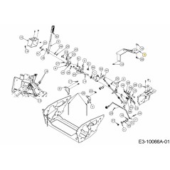 ABDECKHEBEL 703-10066-CY ORIGINAL MONTAGE | NewgardenParts.com