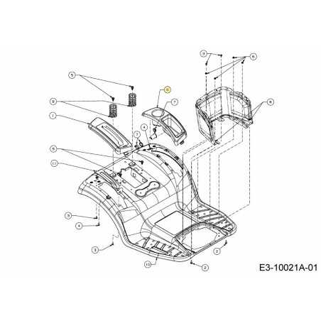 CVR LH LT HYDRO CHARGER 731-12518 ORIGINALE MTD | NewgardenParts.com