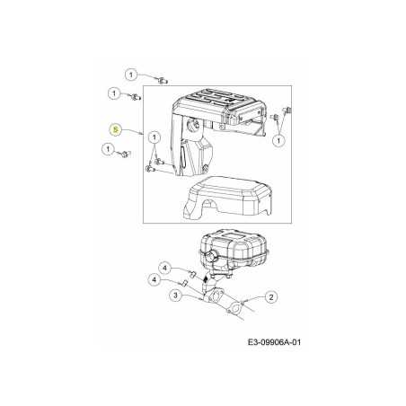 PROTEZIONE MARMITTA 651-05388 ORIGINALE MTD | NewgardenParts.com