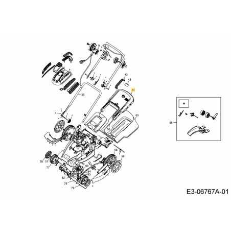 COVER GRASS CATCHER 092.61.063 ORIGINAL MTD | NewgardenParts.com