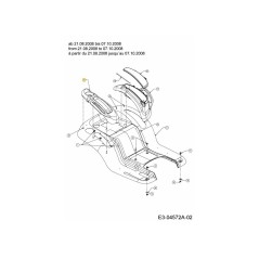 COUVERCLE : GARDE-BOUE : R.H. CUB 731-06700 ORIGINAL MTD | NewgardenParts.com