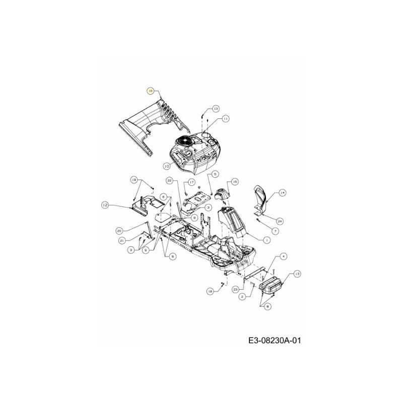 BAFFLE REAR 731-09404 ORIGINAL MTD