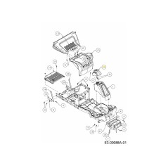 COPERCHIO STERZO 731-09397 ORIGINALE MTD