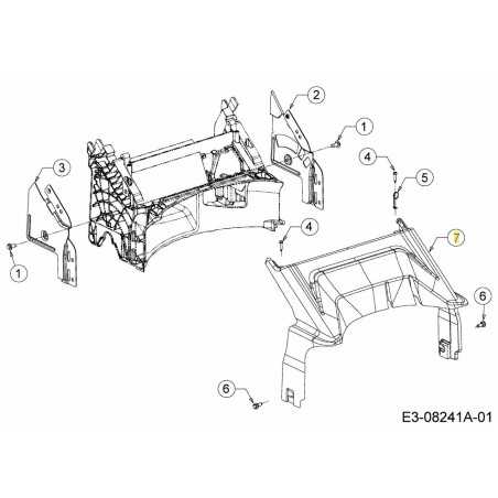 ABDECKUNG:DECK:HINTERSEITE:53CM 731-09340 ORIGINAL MTD | NewgardenParts.com