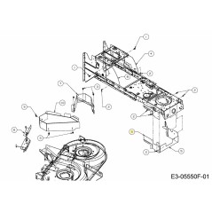 Abdeckung Riemenscheibe Motor 783-10469637 Original MTD | NewgardenParts.com