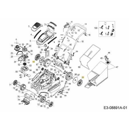 WHEEL CAP 200 731-10654 ORIGINAL MTD | NewgardenParts.com