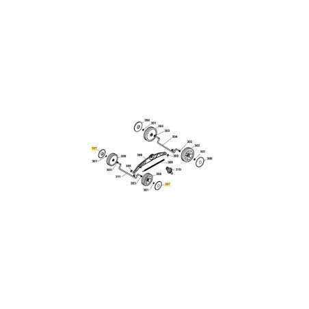WHEEL CAP D180 4232520 ORIGINAL MTD | NewgardenParts.com