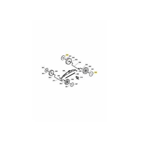 WHEEL CAP D200 4980530 ORIGINAL MTD | NewgardenParts.com