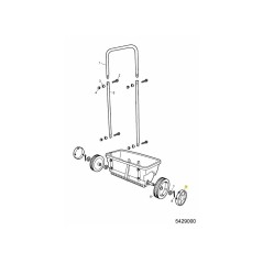 TAPA DE RUEDA 5429501 ORIGINAL MTD