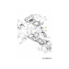 COUVERCLE DE DIRECTION 731-13567 ORIGINAL MTD | NewgardenParts.com