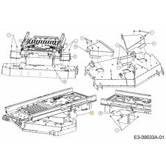 Getriebeabdeckung links 783-08925637 Original MTD | NewgardenParts.com