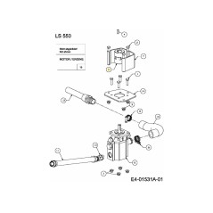 ACCOPPIAMENTO SPACCALEGNA 718-04145 ORIGINALE MTD | NewgardenParts.com