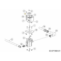 Kupplungs-Holzspalter 718-04395 Original MTD