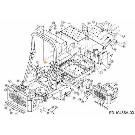 Abdeckung links 703-10462ACY Original montiert | NewgardenParts.com