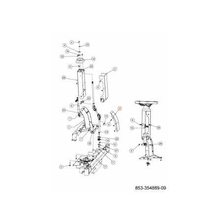 ABDECKUNG UNTERE SÄULE 703-28089-CY ORIGINAL MONTAGE | NewgardenParts.com