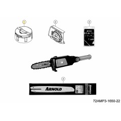 TAPPO DI RIEMPIMENTO DELL'OLIO 753-11274 ORIGINALE MTD