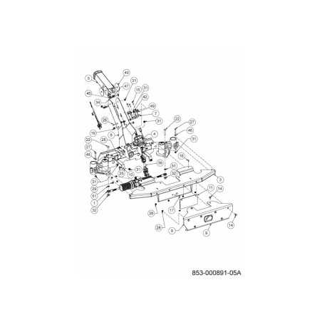 CUBIERTA COLUMNA DE DIRECCIÓN 703-16861-CY ORIGINAL MTD | NewgardenParts.com