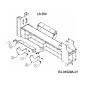 VASSOIO CULLA-LOGO 781-04179637 ORIGINALE MTD