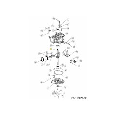 ALBERO MOTORE 751-18992 ORIGINALE MTD | NewgardenParts.com