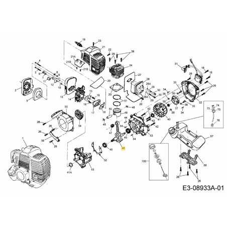 ALBERO MOTORE CON BIELLA 092.63.603 ORIGINALE MTD | NewgardenParts.com