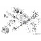ALBERO MOTORE CON BIELLA 092.63.603 ORIGINALE MTD ALBERO MOTORE CON BIELLA 092.63.603 ORIGINALE MTD