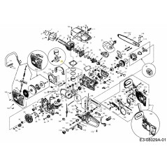 ALBERO MOTORE CON PISTONE . 092.63.283 ORIGINALE MTD | NewgardenParts.com