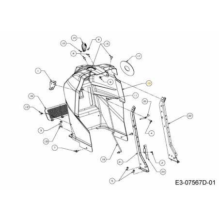 DASH:CRFTSMN:w/CHK:LTSW:NO PTO 731-08606 ORIGINAL MTD | NewgardenParts.com