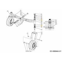 TAPER LK BUSHING 741-04549 ORIGINAL MTD | NewgardenParts.com