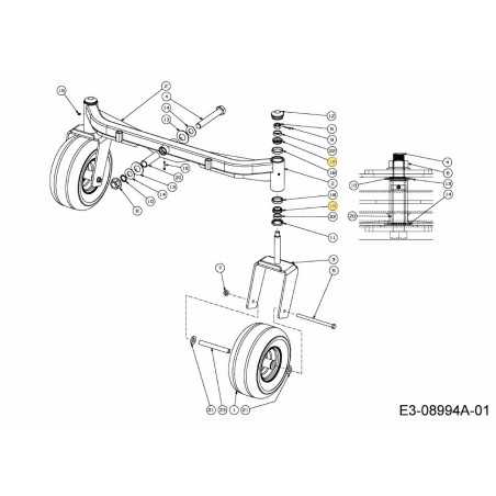 TAPER LK BUSHING 741-04549 ORIGINAL MTD | NewgardenParts.com