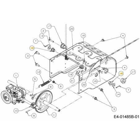 Bride de palier 741-04108 ORIGINAL MTD | NewgardenParts.com
