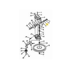RODAMIENTO FLG 741-0413 ORIGINAL MTD | NewgardenParts.com