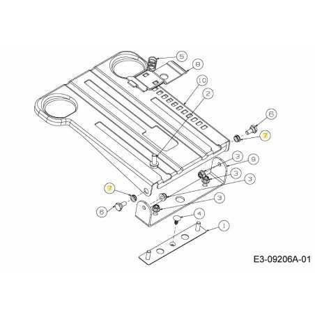 Palier à bride 741-05128 d'origine MTD | NewgardenParts.com