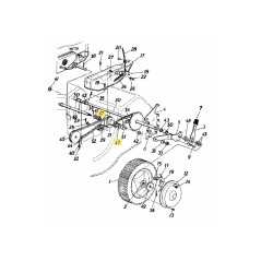 Flanschlager 741-0248 Original MTD | NewgardenParts.com