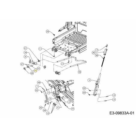 Bride de palier 741-05195 ORIGINAL MTD | NewgardenParts.com