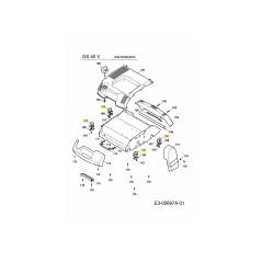 BEARING SHELL 3635308 ORIGINAL MTD | NewgardenParts.com