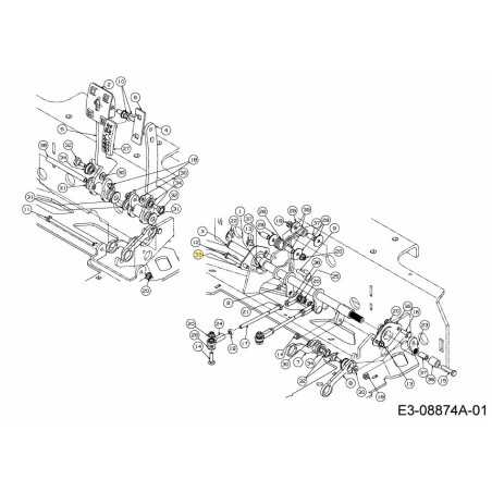 Roulement à billes 741-04566 d'origine MTD | NewgardenParts.com