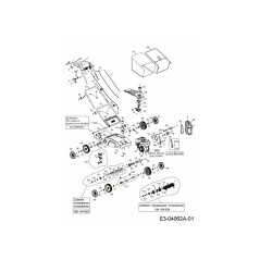 RODAMIENTO DE BOLAS 092.64.438 ORIGINAL MTD | NewgardenParts.com