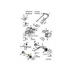 CUSCINETTO A SFERE EM-66030081 ORIGINALE MTD | NewgardenParts.com