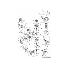 CUSCINETTO A SFERE 092.63.821 ORIGINALE MTD | NewgardenParts.com