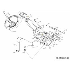 Bearing flange 748-0209 ORIGINAL MTD | NewgardenParts.com