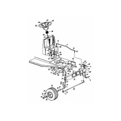 Flanschlager 741-0353 Original MTD | NewgardenParts.com