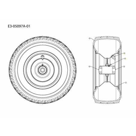 BRG:BALL:.75 ID x 1.75 OD LUTC 741-3032 MONTAGE ORIGINAL | NewgardenParts.com
