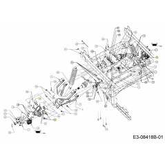 Bride de palier 741-04234D ORIGINAL MTD | NewgardenParts.com