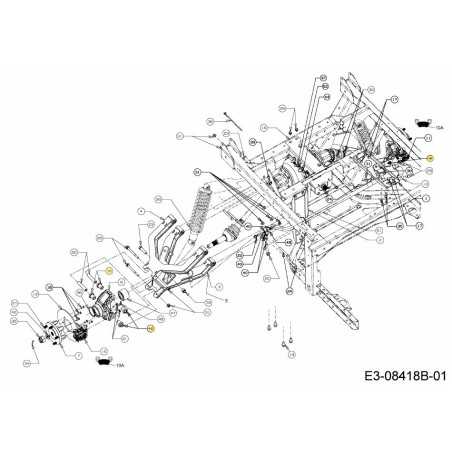 Bride de palier 741-04234D ORIGINAL MTD | NewgardenParts.com