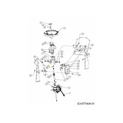 CYLINDER DAMPER 727-04320 ORIGINAL MTD | NewgardenParts.com